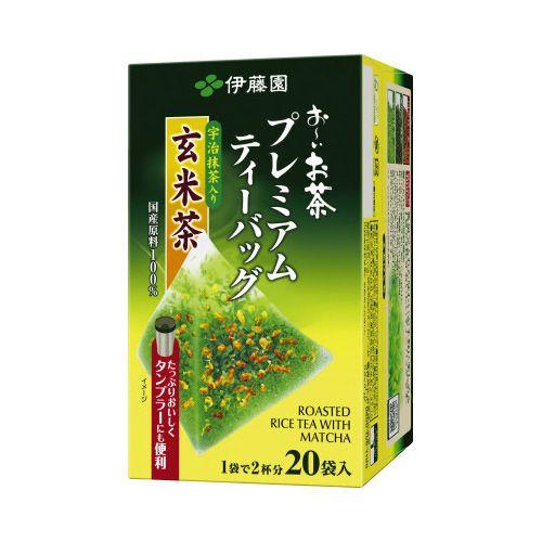 伊藤園 プレミアムティーバッグ　宇治抹茶入り玄米茶　２０袋