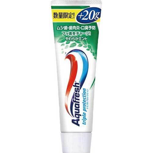 申込期間08月01日13時まで_ＧＳＫ アクアフレッシュやわらかミント１６０ｇ_取寄商品