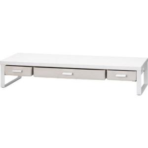 「カウコレ」プレミアム Ｋａｔａｚｕｋ引出付机上台幅６５０白