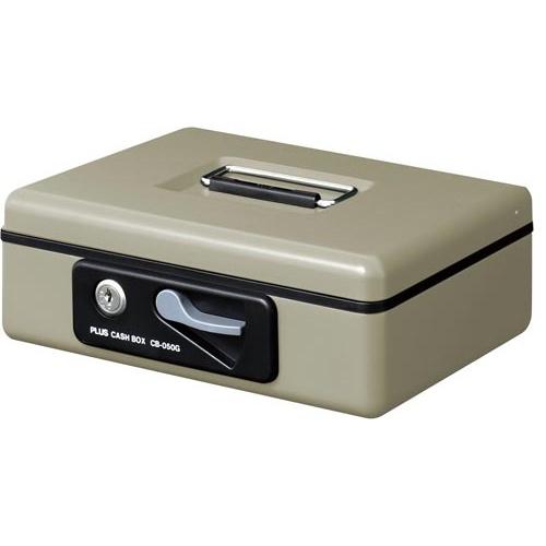 申込期間26年04月20日13時まで_プラス 小型手提金庫　ＣＢ−０５０Ｇ　エルグレー_取寄商品