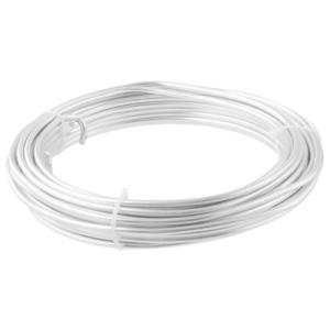 申込期間8月1日13時まで_アークランドサカモト アルミ針金 白 400g 4．0mm_取寄商品