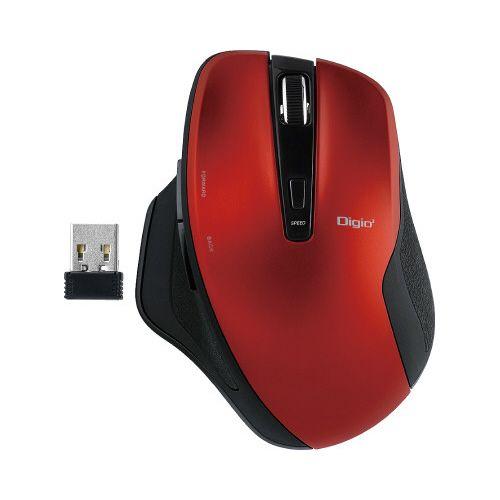 ナカバヤシ 無線静音マウス　ＭＵＳ−ＲＫＦ１５５Ｒ