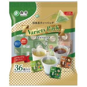 共栄製茶 森半　日本茶ティーバッグバラエティパック　３６袋｜kaumall