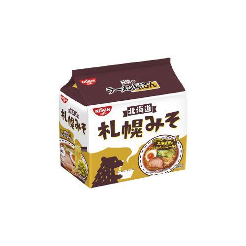 日清食品 日清のラーメン屋さん　札幌みそ味　５食パック