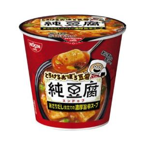 日清食品 とろけるおぼろ豆腐 純豆腐 スンドゥブ 17g×12(6×2)個入