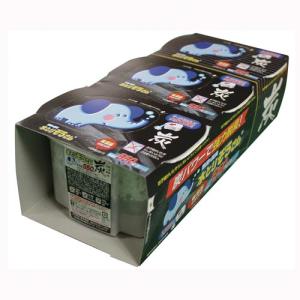 オカモト 水とりぞうさん　炭　５５０ｍｌ　３個パック