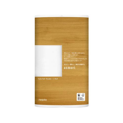 王子ネピア ａｓｍｏｒｉトイレットペーパー　Ｗ６０ｍ　６Ｒ
