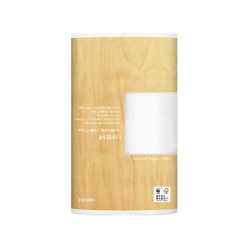 王子ネピア ａｓｍｏｒｉトイレットペーパーＳ１２０ｍ　６Ｒ×８