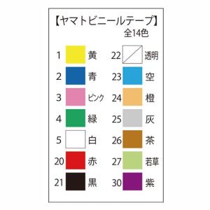 ヤマト ビニールテープ 19mm×10m 透明の詳細画像2
