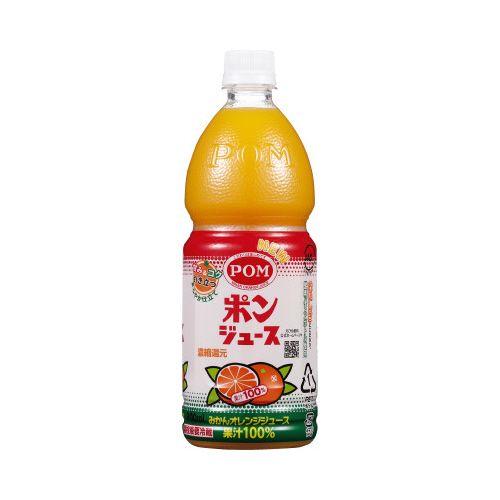 えひめ飲料 ポン　ポンジュース　ペット　８００ｍｌ　６本入