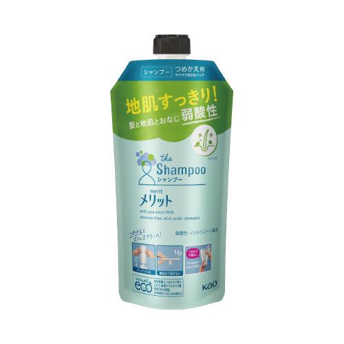 花王 シャンプー　メリット　詰替用３４０ｍｌ