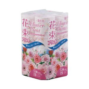 トイレットペーパー ダブル 花柄 4種類 プリント花束 ピンク 再生紙 108mm 27 5m 12r 2755 消耗品 ペーパー 紙 おしゃれ かわいい 暮らしの宅配便 通販 Yahoo ショッピング