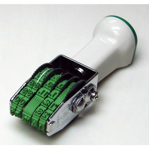 申込期間25年12月08日13時まで_サンビー テクノタッチ回転印　欧文　５号日付　［ゴシック体］_...