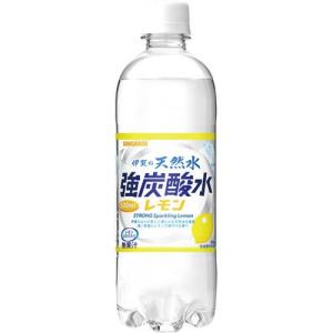 サンガリア 伊賀の天然水 強炭酸水 レモン 50...の商品画像