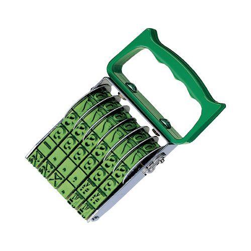 申込期間26年04月21日13時まで_コクヨ 回転印　欧文数字　初号６連　明朝体_取寄商品