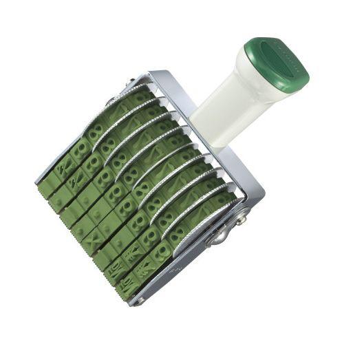 申込期間26年04月21日13時まで_コクヨ 回転印　欧文数字　１号８連　明朝体_取寄商品