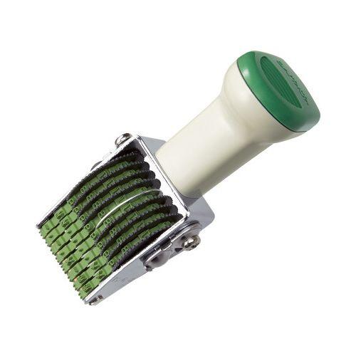 申込期間26年04月21日13時まで_コクヨ 回転印　欧文数字　６号８連　ゴシック体_取寄商品