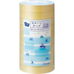 カウネット セロハンテープ　幅１８ｍｍ×長さ３５ｍ　５０巻