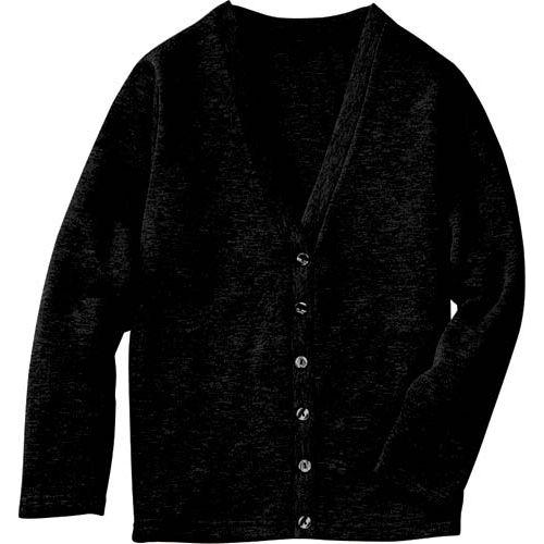 申込期間26年07月31日13時まで_フォーク カーディガン　レギュラー丈　ブラック　Ｍ_取寄商品