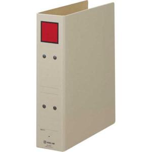 キングジム 保存ファイル（片開き）Ｂ５縦背幅６５ｍｍ赤