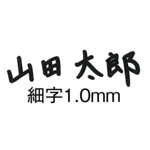 サクラクレパス 油性マーカー マイネーム 細字 黒の詳細画像1