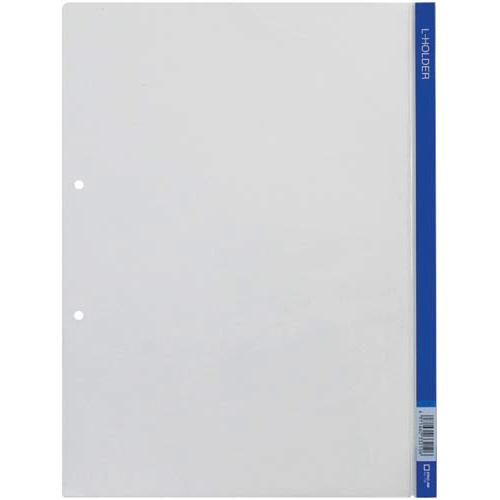 キングジム Ｌホルダー　Ａ４縦　青　５枚