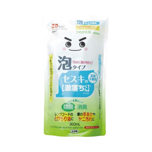 レック 激落ちくん　セスキ密着泡スプレー詰替３６０ｍｌ×６