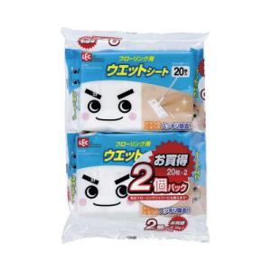 レック ウエットシートフローリング用　２０枚　２Ｐ×３