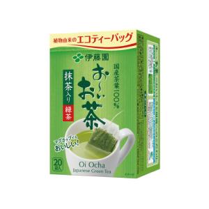 お〜いお茶 伊藤園 エコティーバッグ 緑茶 20袋×10箱入 おーいお茶
