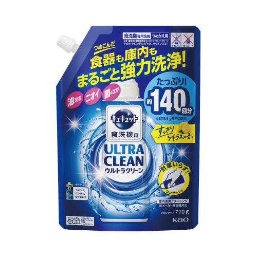 花王 食洗機用キュキュットウルトラクリーンシトラス替×８