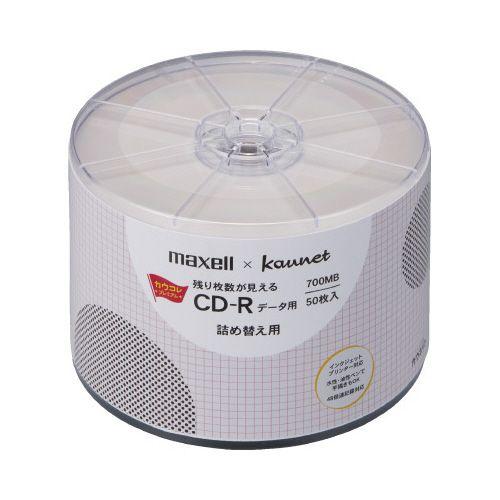 カウネット　「カウコレ」プレミアム 残り枚数が見えるＣＤーＲ　データ用　５０枚詰替×６