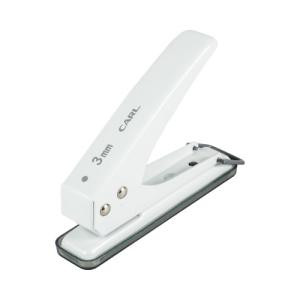 カール事務器 1穴パンチ 穴径3mm ホワイトの商品画像