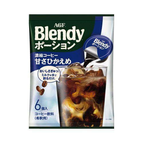 味の素ＡＧＦ ブレンディ　濃縮コーヒー　甘さひかえめ６個×３