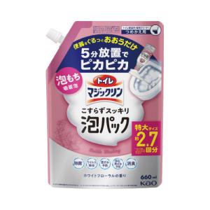 花王 トイレマジこすらずスッキリ泡Ｐフローラル６６０ｍｌ｜kaumall