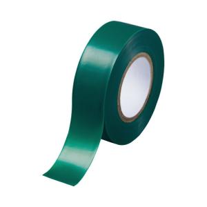 カウネット ビニールテープ　緑　幅１９ｍｍ×長さ１０ｍ　１０巻｜kaumall