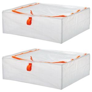 イケア（IKEA） SKUBB 収納ケース メッシュ窓付き, ホワイト, 44x55x19