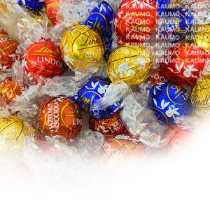 リンツ リンドール 12個 &amp; ガトーフェスタ ハラダ グーテ・デ・ロワ 3袋（6枚）チョコ チョコレート 個包装 ラスク (食品A12-R3)