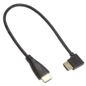 HDMIケーブル L型 30cm 左向き/スト...の詳細画像1