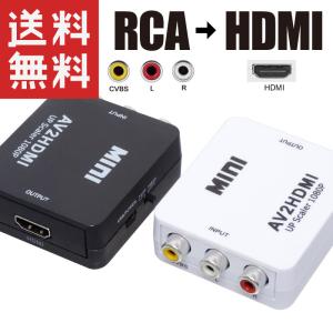 RCA → HDMI 変換器 コンバーター HDMI出力 AV2HDMI