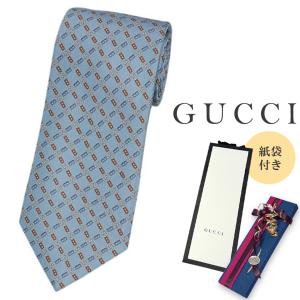 GUCCI 極美品▽GUCCI グッチ 562827 シルク100% クラヴァット GG柄 総  
