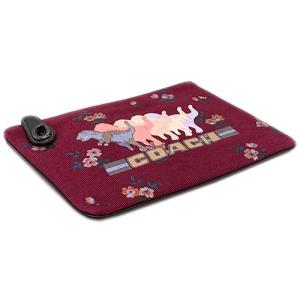 ポーチ コーチ COACH レディース フラッ...の詳細画像1