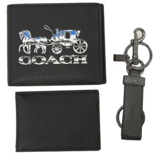 COACH（コーチ） 財布 折財布 二つ折り メンズ シグネチャー