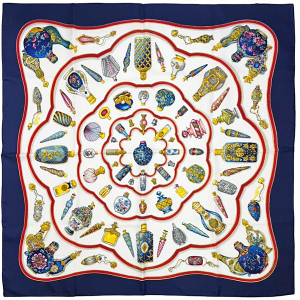 エルメス スカーフ HERMES カレ90 90cm シルク 100％ Qu importe le ...