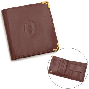 Cartier カルティエ 二つ折り財布 L3001368 MUST DE マストドゥ