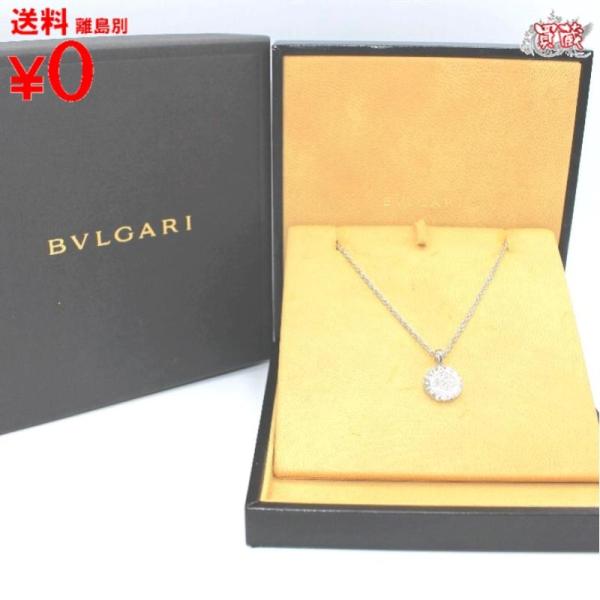 買蔵 BVLGARI BVLGARI ブルガリ ブルガリ パヴェダイヤ ネックレス　 K18 WG ...