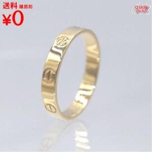 買蔵 Cartier カルティエ ミニ ラブ リング #59 約19号 指輪 イエローゴールド K18 YG アクセサリー ジュエリー｜kauzoubrand