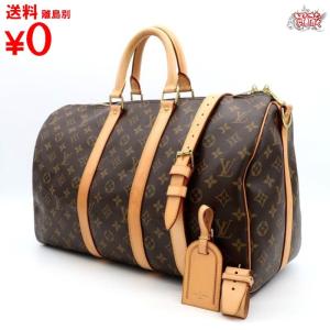 買蔵 LOUIS VUITTON ルイヴィトン キーポル45 バンドリエール M41418 モノグラム 旅行用｜kauzoubrand