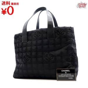 買蔵 CHANEL シャネル ニュートラベルライン トート MM レザー ナイロン ブラック｜kauzoubrand