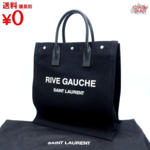 買蔵 SAINT LAURENT PARIS サンローランパリ リブゴーシュ トートバッグ 631682 キャンバス｜kauzoubrand