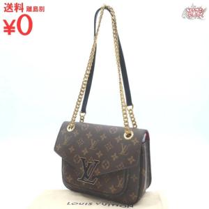 買蔵 LOUIS VUITTON ルイヴィトン パッシー　M45592 モノグラム ノワール レディース　チェーンショルダー｜kauzoubrand